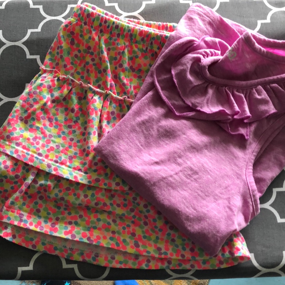 Girls, 10/12 Circo tank and skort set.